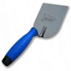 Kielnia sztukatorska nierdzewna 100 mm do gładzi zapraw uch gumowy 305-1510