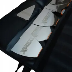 Zestaw 12 szpachelek elastycznych TYTANX w pokrowcu stal nierdz. 660-6500