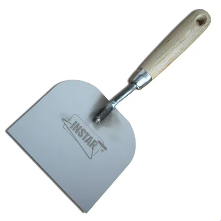 Kielnia sztukatorska nierdzewna 120 mm uchwyt drewniany 305-1012