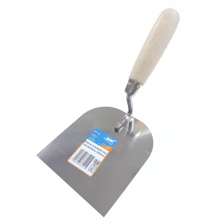 Kielnia sztukatorska nierdzewna 120 mm uchwyt drewniany 305-1012