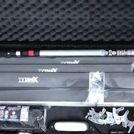 Zestaw szpachli do gładzi TYTANX z walizką + 3 dodatkowe narzędzia 650-4350