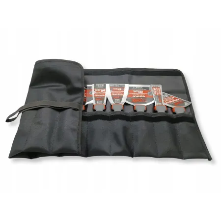 Zestaw 12 szpachelek elastycznych TYTANX w pokrowcu stal nierdz. 660-6500